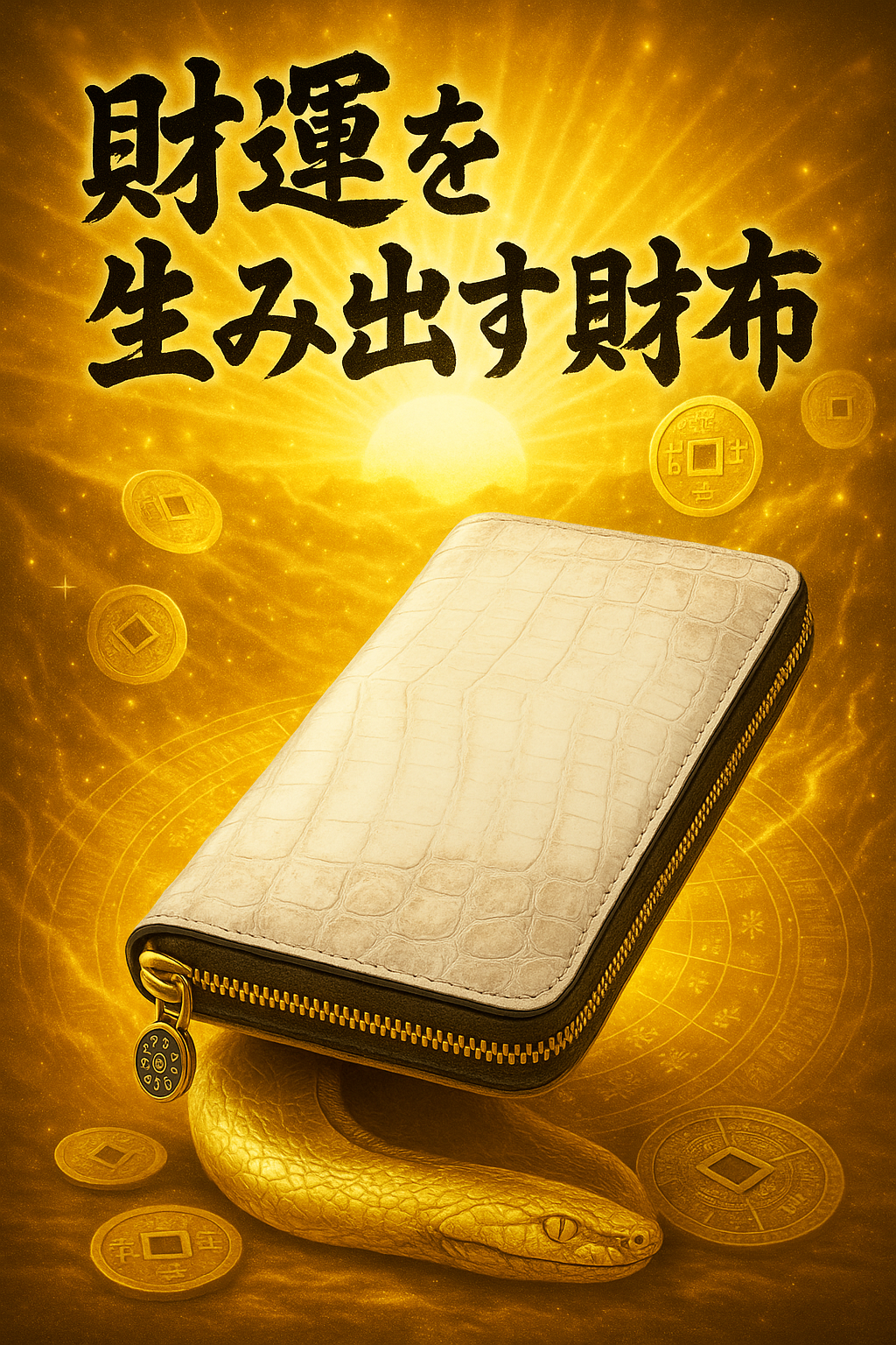 金運を生み出す財布。いろは財布